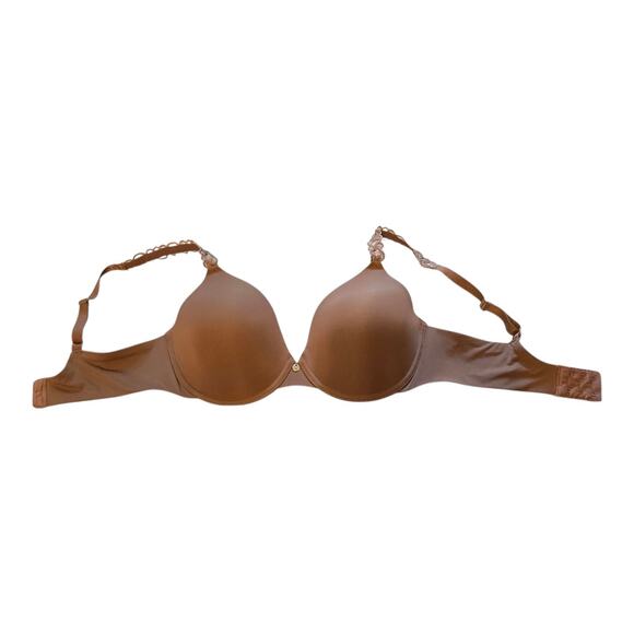Natori T-Shirt Bra Womens Size 34D Brown Underwire Padded - Picture 8 of 8